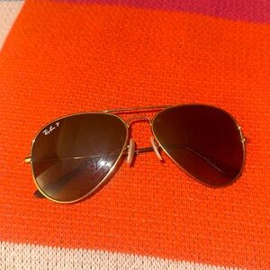 Rayban woman’s aviators polarized